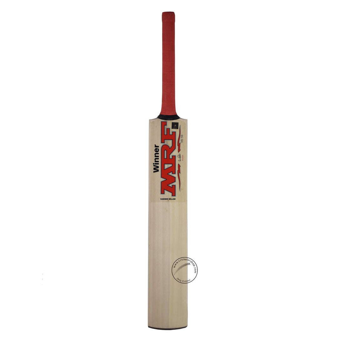 MRF Winner Kashmir Willow Cricket Bat Size SH @ Front View