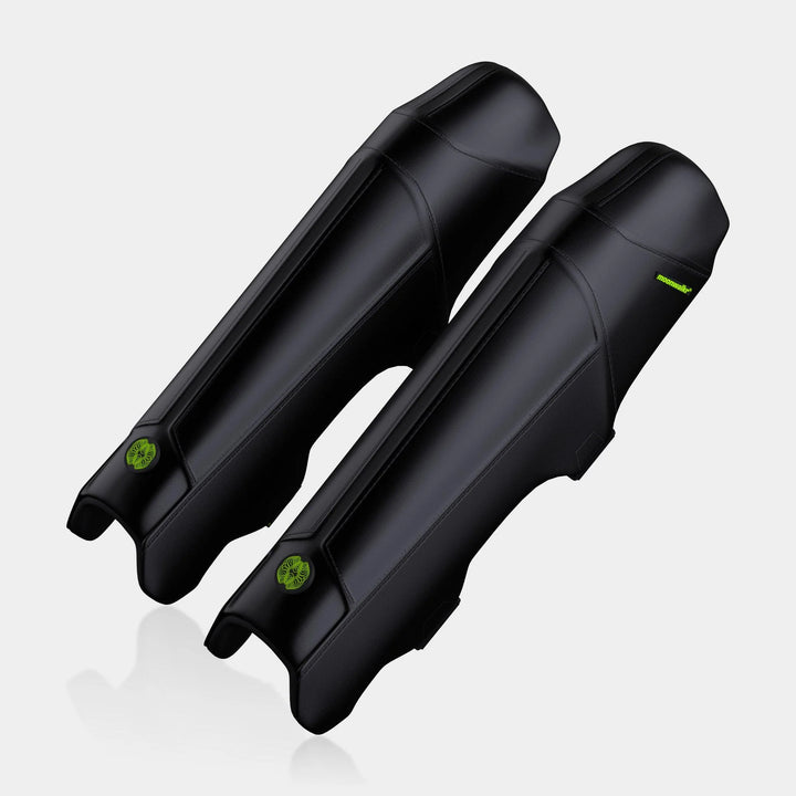 Moonwalkr 2.0 Cricket Batting Leg Guard Pads Black Size @ Composite View 4