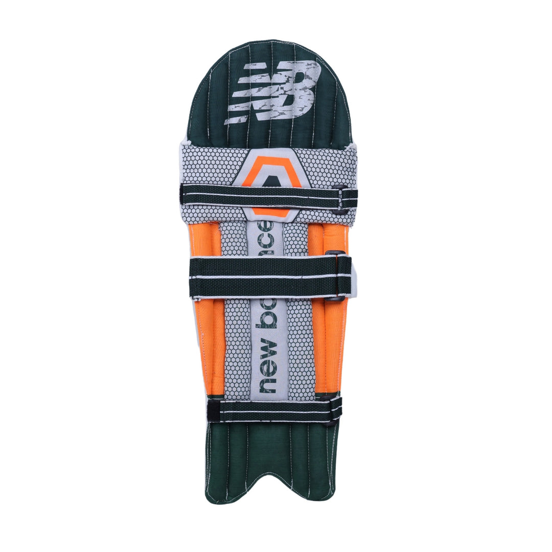 New Balance DC 380 Cricket Batting Leg Guard Pads Youth Size Ambi@Back View