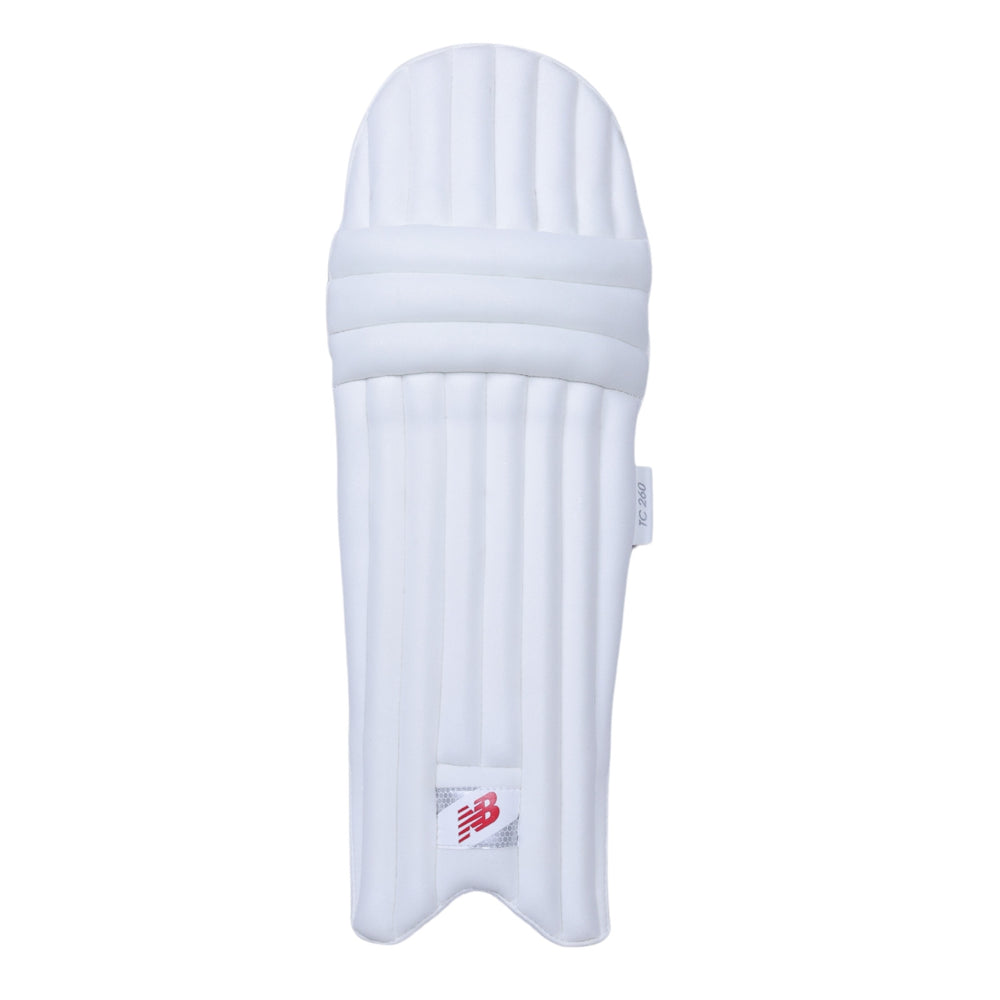 New Balance TC 260 Cricket Batting Leg Guard Pads Youth Size Ambi@Front View