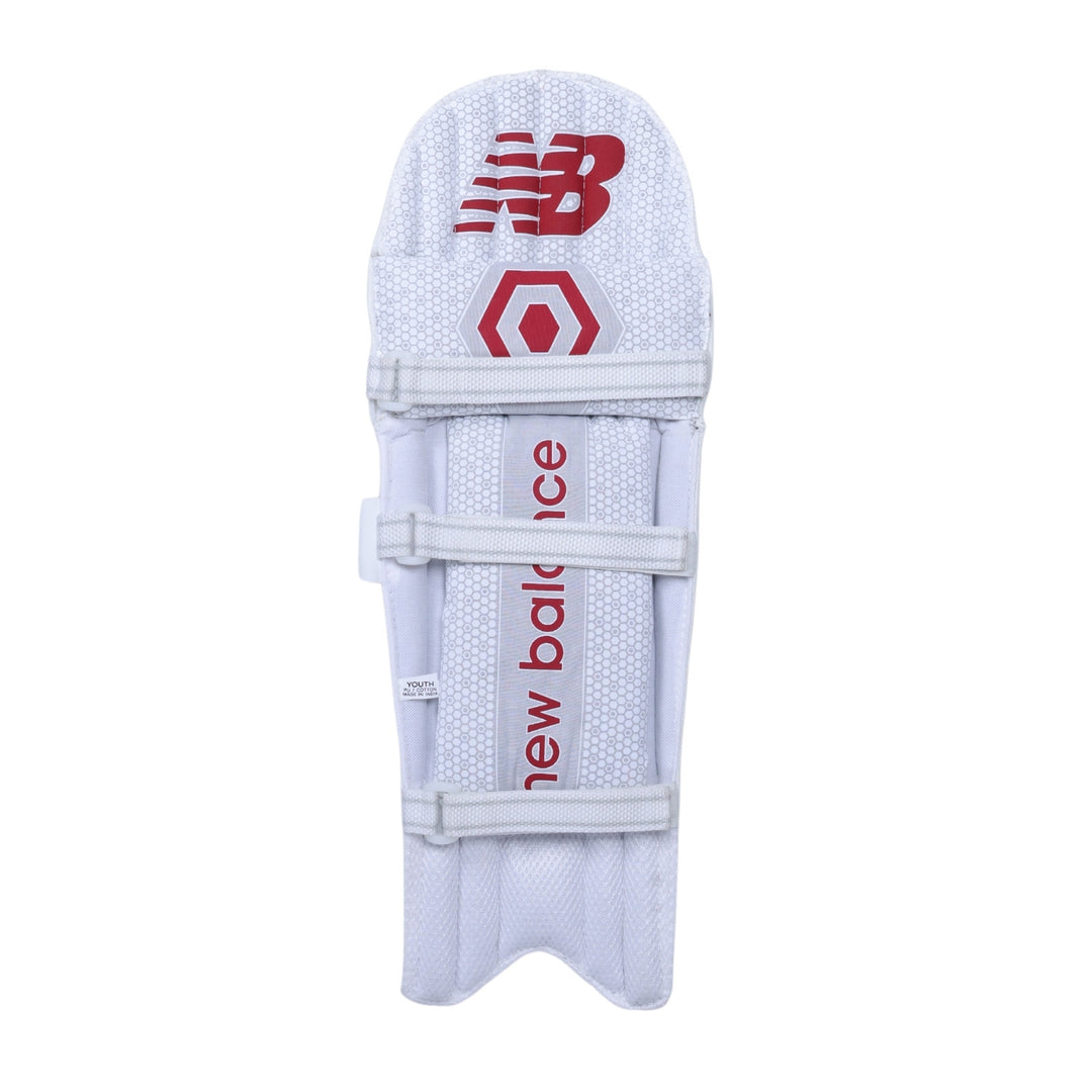 New Balance TC 260 Cricket Batting Leg Guard Pads Youth Size Ambi@Inside View