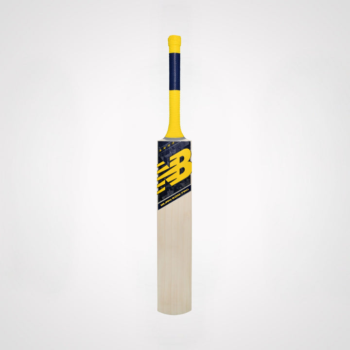 New Balance Burn 900i Pro English Willow Cricket Bat Size SH @ Front View