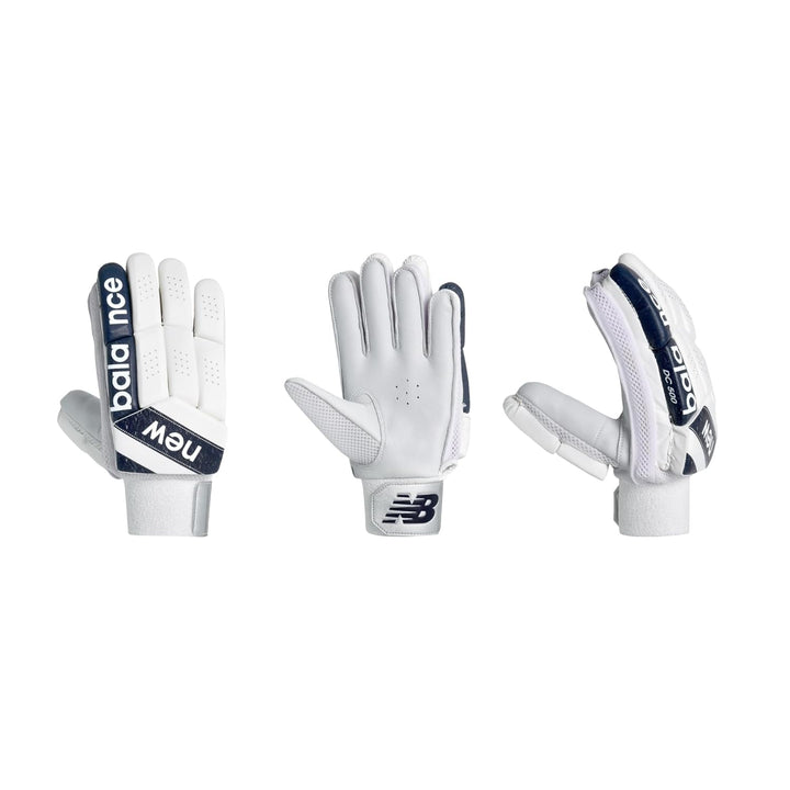 New Balance DC 500 Cricket Batting Gloves Mens Size@front view5