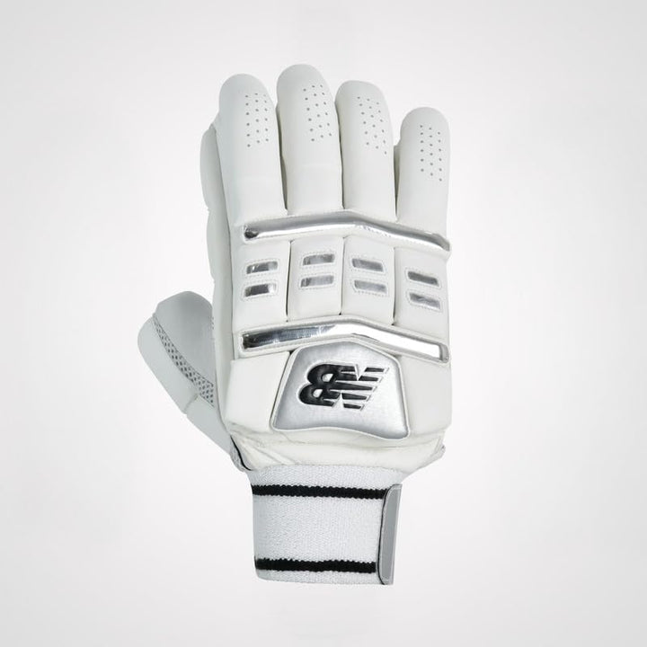 New Balance Heritage 10i Max Cricket Batting Gloves Adult Size @ Right Back View