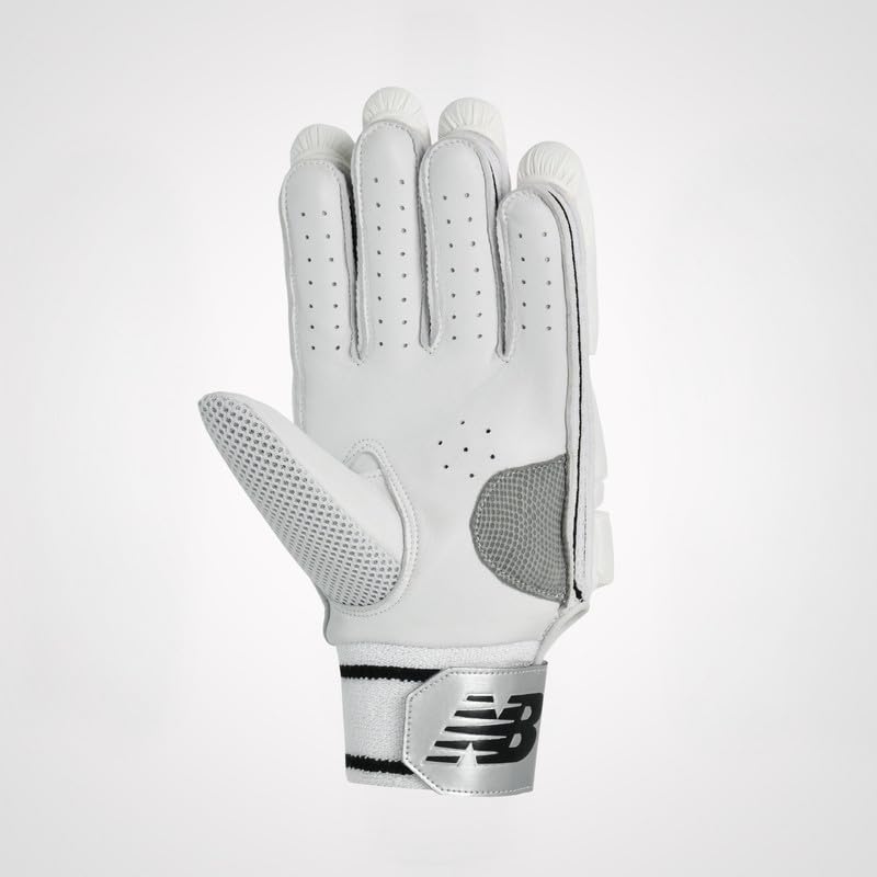 New Balance Heritage 10i Max Cricket Batting Gloves Adult Size @ Right Front View