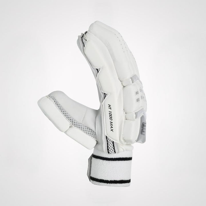 New Balance Heritage 10i Max Cricket Batting Gloves Adult Size @ Side View