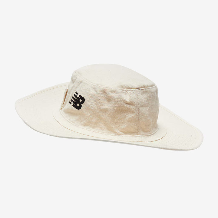 New Balance Panama Cricket Hat White Size @ Side View
