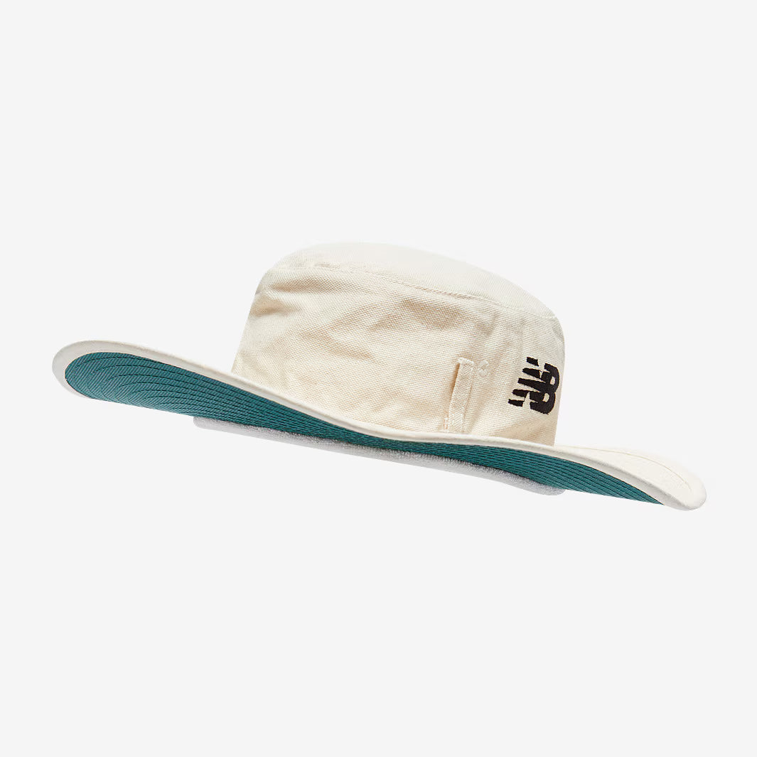 New Balance Panama Cricket Hat White Size @ Side View 2