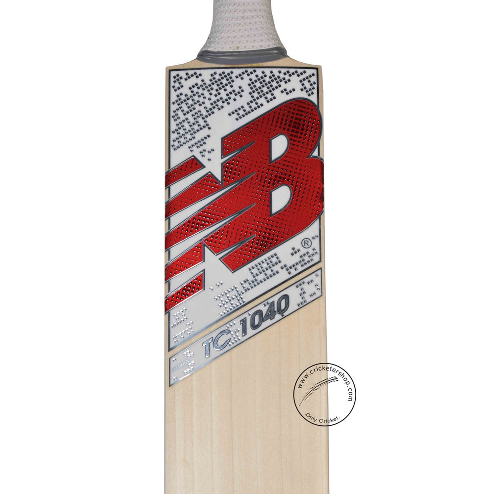 New Balance TC 1040 English Willow Cricket Bat Size SH @ Face View