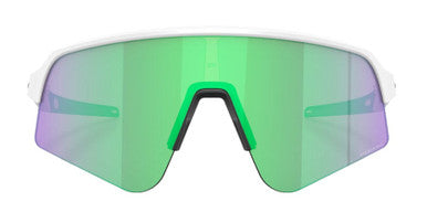 Oakley Sutrolite Sweep White Prizm Road Jade Cricket Sunglasses