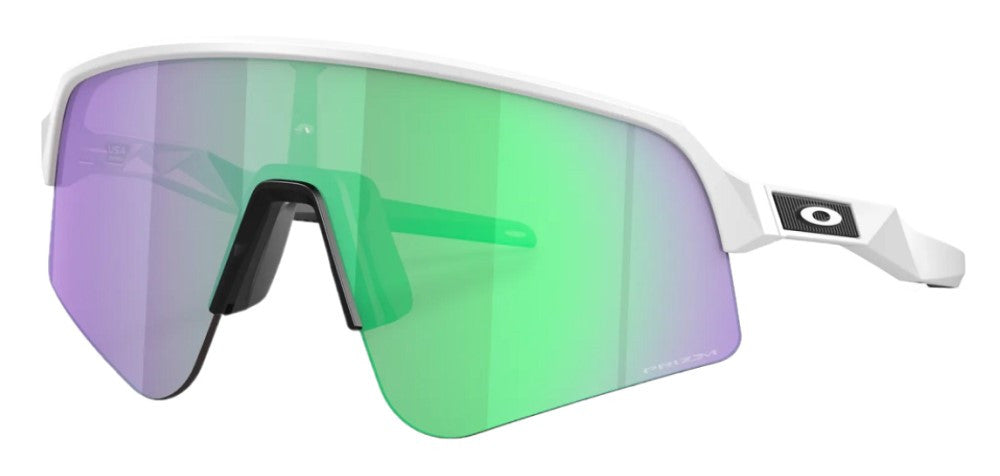 Sutrolite Sweep White Prizm Road Jade Cricket Sunglasses