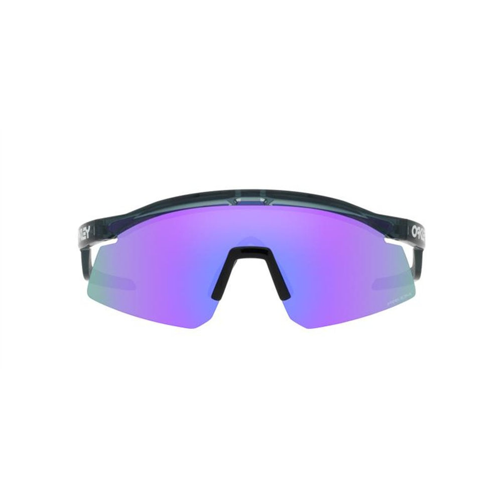 Oakley Hydra Crystl Blk Prizm Violet Cricket Sunglasses @ Front View 2