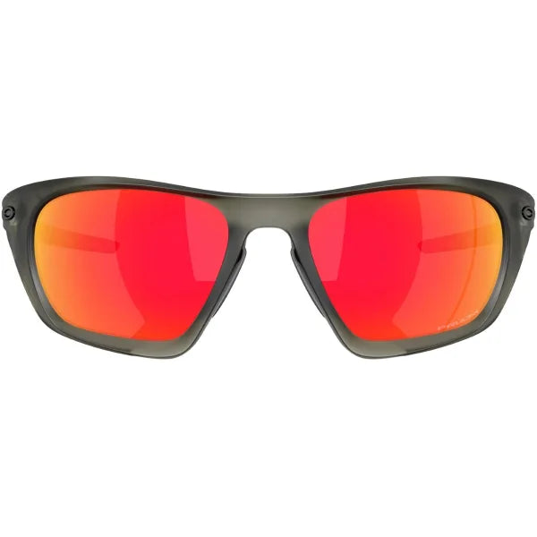 Oakley Lateralis Matte Olive Ink Prizm Rubby Cricket Sunglasses @ Front View 2