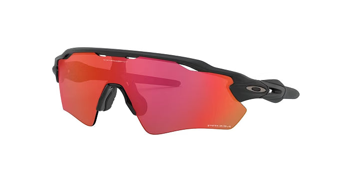 Oakley Radar EV Blk Prizm Trail Cricket Sunglasses @ Front View