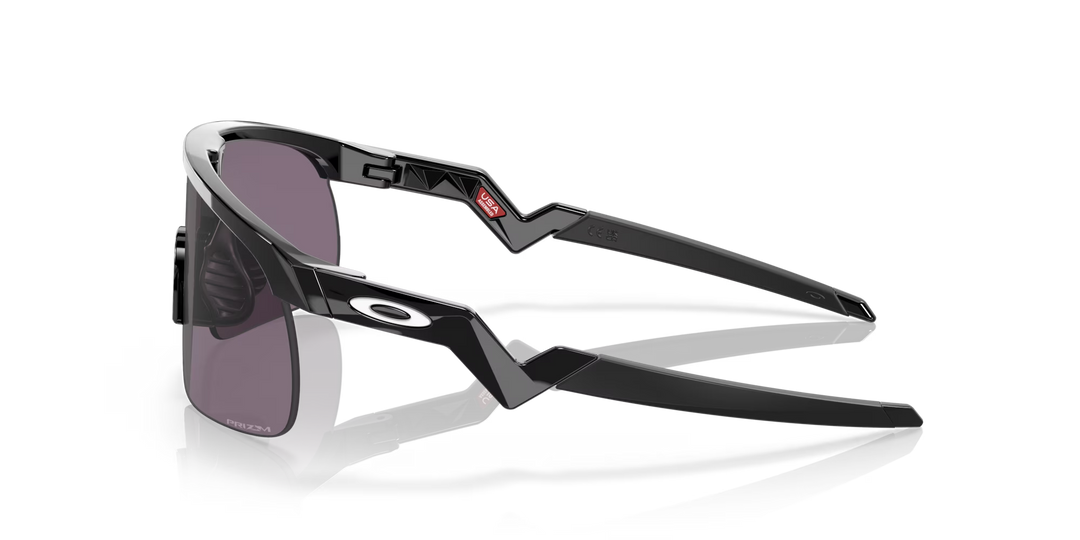 Oakley Resistor Blk Prizm Grey Sapphire Cricket Sunglasses@front view6