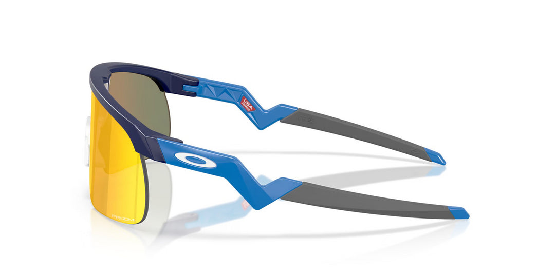 Oakley Resistor Matte Navy Prizm Ruby Cricket Sunglasses@front view3