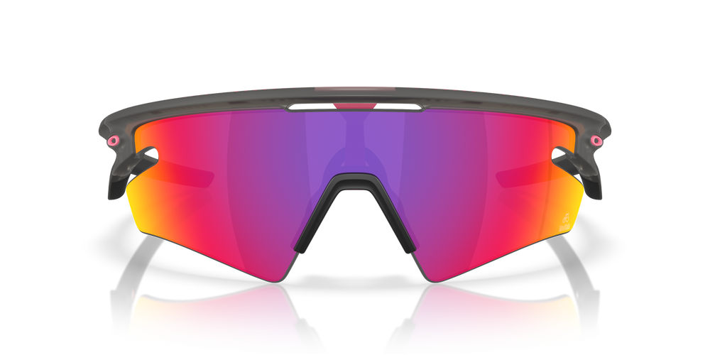 Oakley Sphaera Slash Giro Grey Smoke Prizm Road Cricket Sunglasses @ Front View 2