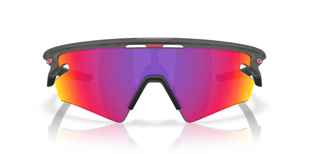 Oakley Sphaera Slash Giro Grey Smoke Prizm Road Cricket Sunglasses @ Front View 2