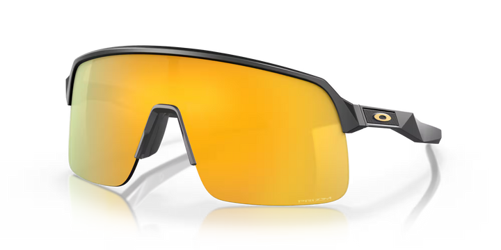 Oakley Sutro Lite Matte Black Ink Prizm 24K Cricket Sunglasses @ Front View