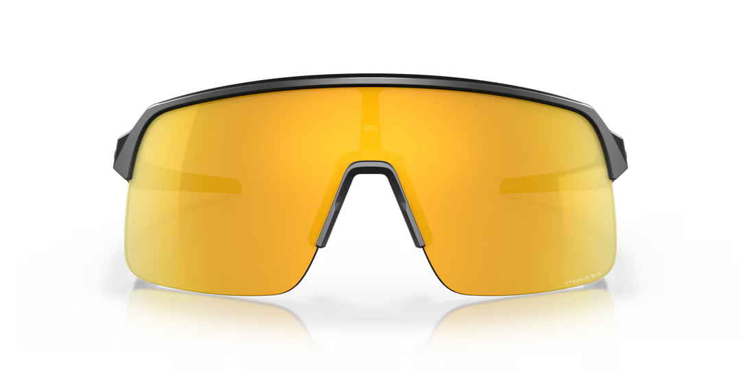 Oakley Sutro Lite Matte Black Ink Prizm 24K Cricket Sunglasses @ Front View 2