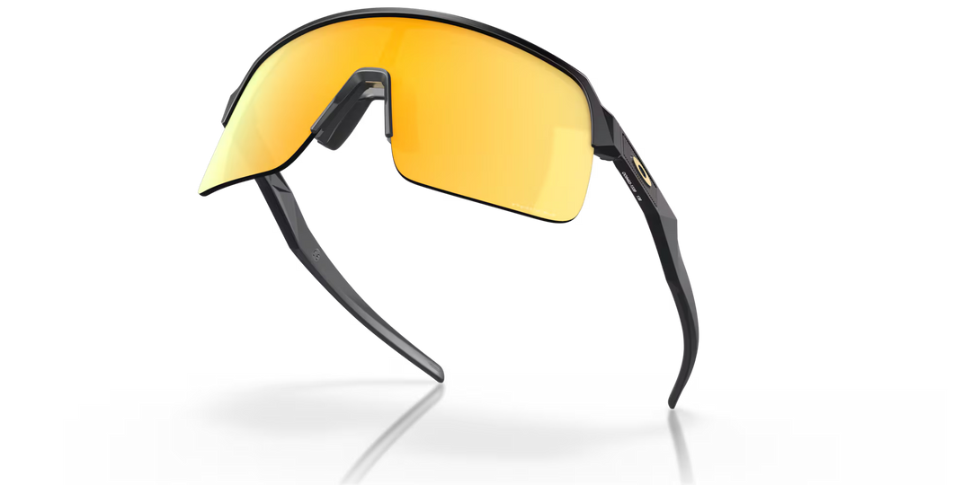 Oakley Sutro Lite Matte Black Ink Prizm 24K Cricket Sunglasses @ Front View 3