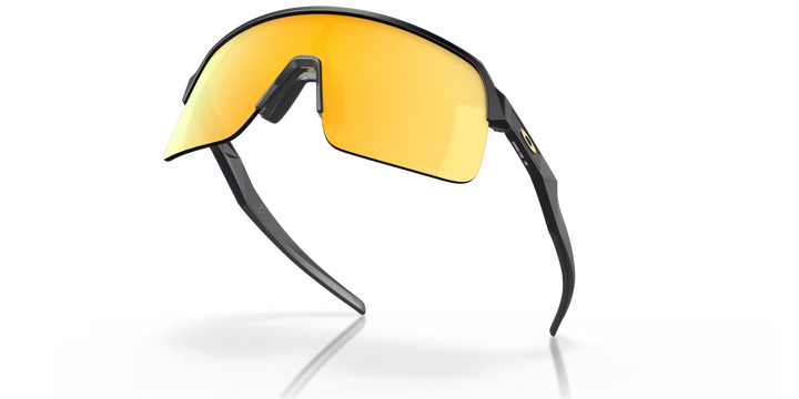 Oakley Sutro Lite Matte Black Ink Prizm 24K Cricket Sunglasses @ Front View 3
