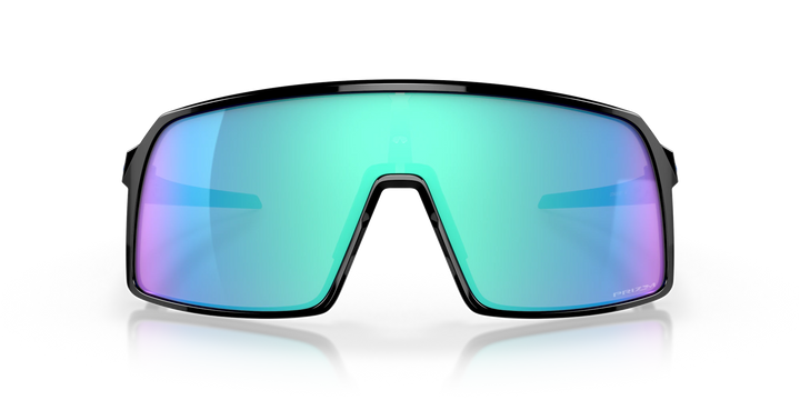 Oakley Sutro Pol Black Prizm Sapphire Cricket Sunglasses @ Front View 3