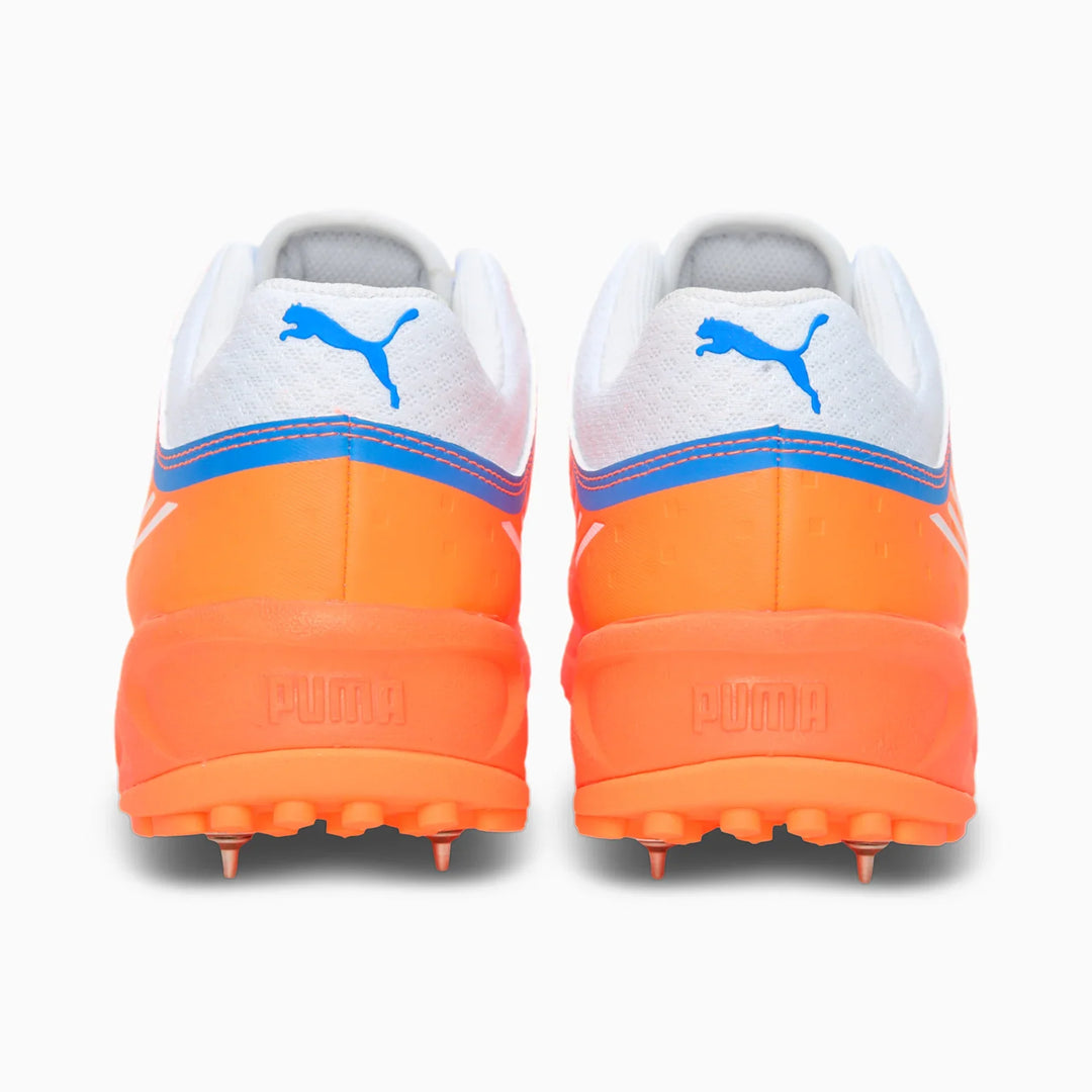 Puma 22.1 10666802 Cricket Spikes Shoes Neon Bluemazing @ Back View
