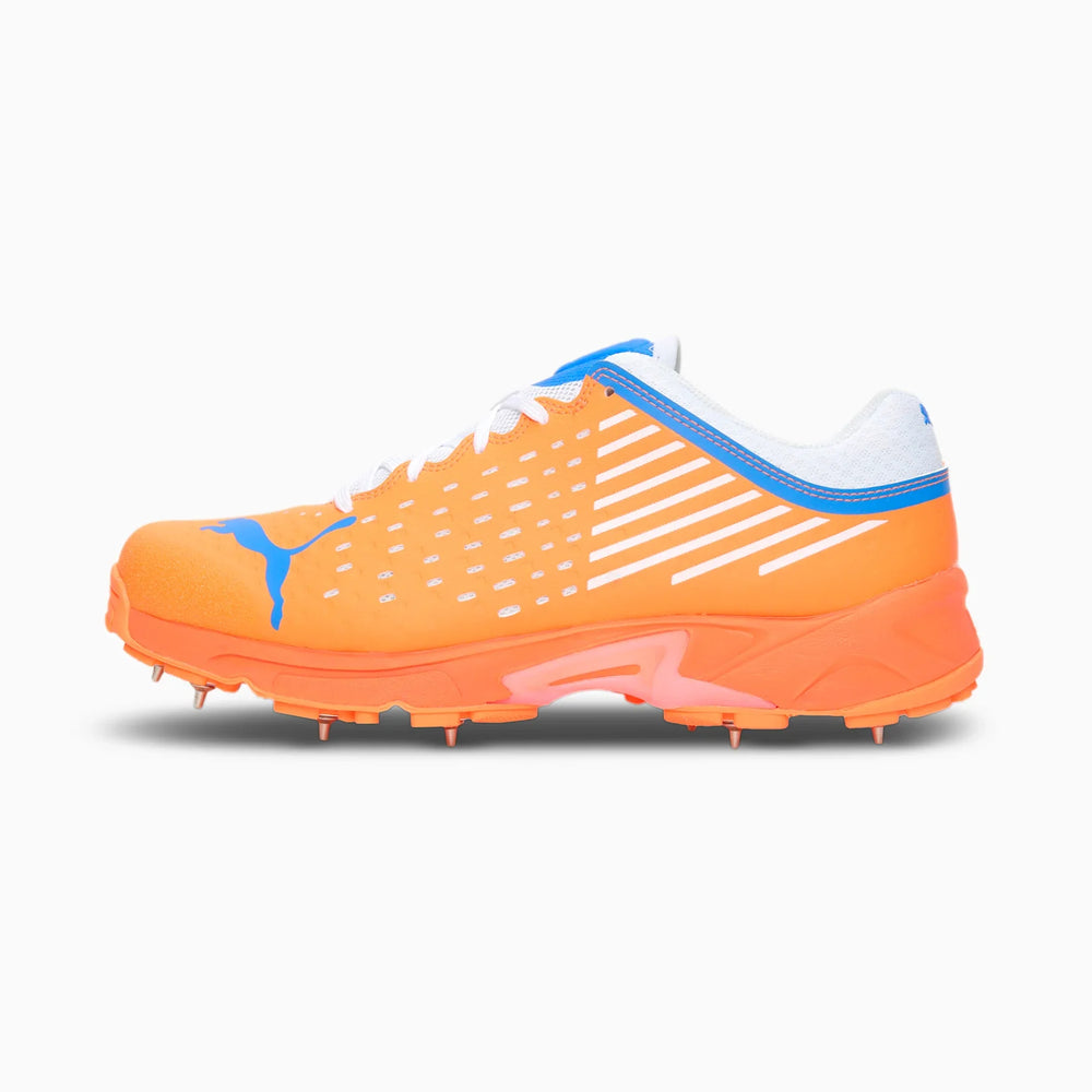 Puma 22.1 10666802 Cricket Spikes Shoes Neon Bluemazing @ Side View