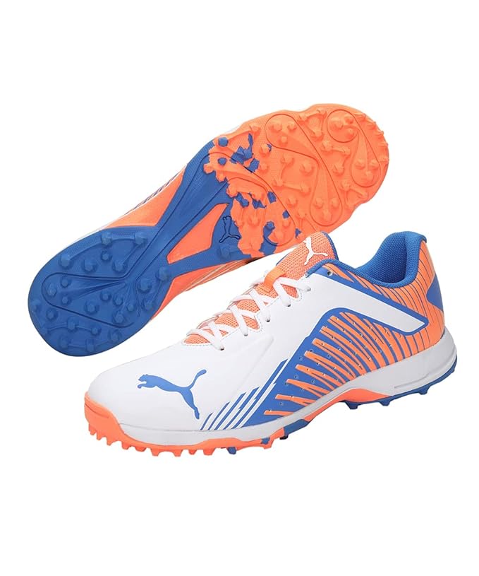 Puma 22 FH 10678901 Cricket Rubber Shoes White Bluemazingize @ Composite View