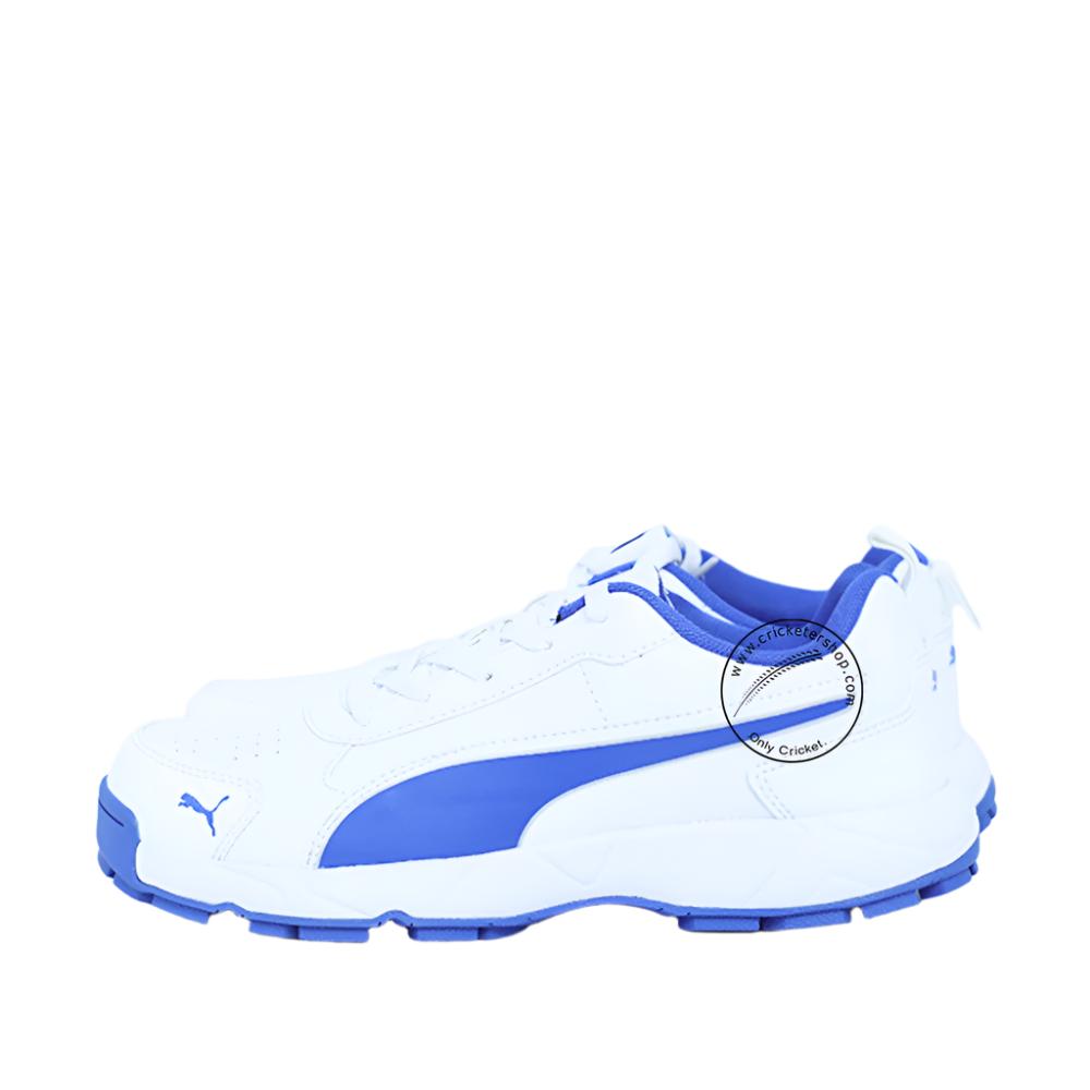 Features of Puma Classicat 107807 02 Rubber White Royal Shoes @ Side View 2