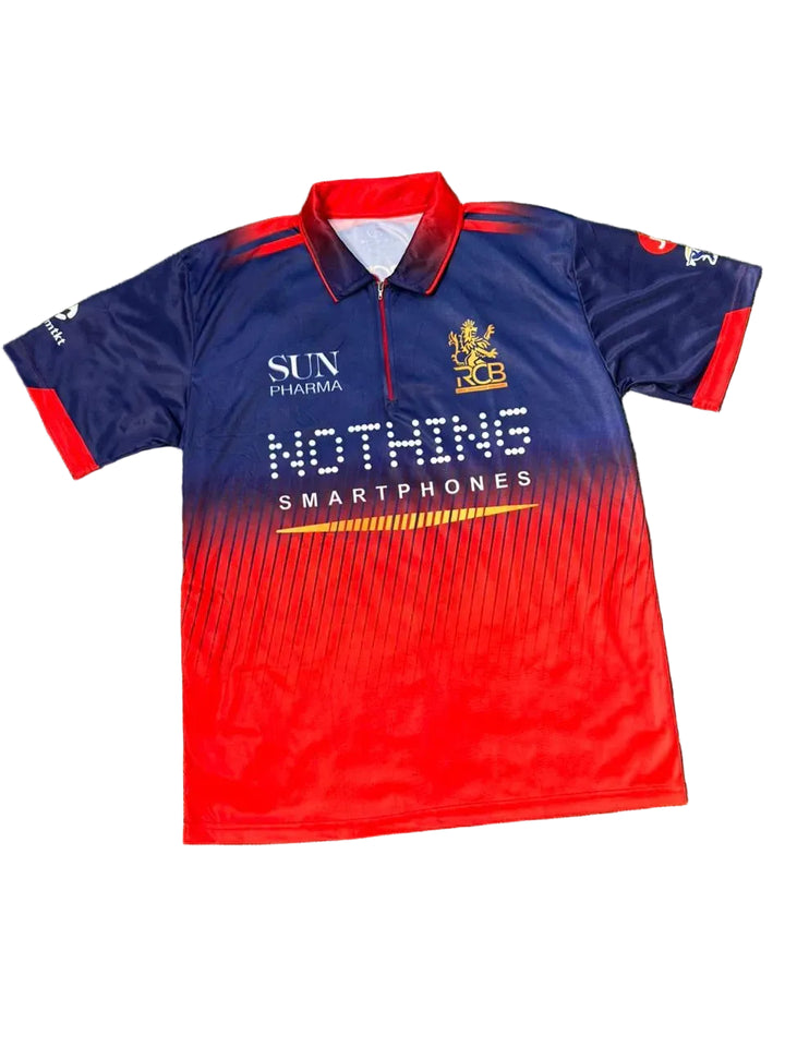 RCB Replica Jersey Micro PP Half Sleeves@front view5