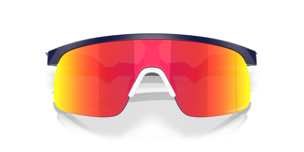 Oakley Resistor Matte Navy Prizm Ruby Cricket Sunglasses@front view1