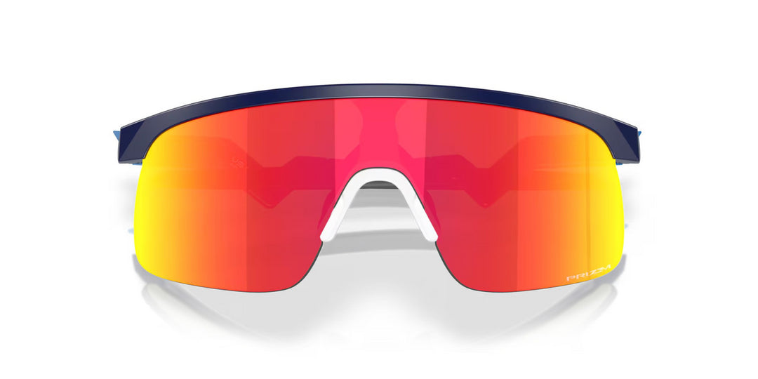 Oakley Resistor Matte Navy Prizm Ruby Cricket Sunglasses@front view1