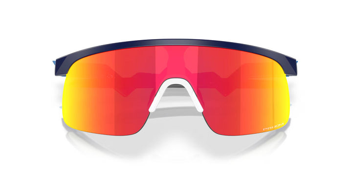 Oakley Resistor Matte Navy Prizm Ruby Cricket Sunglasses@front view1