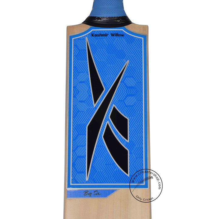 Reebok Big Six Kashmir Willow Cricket Bat Size SH @ Face View