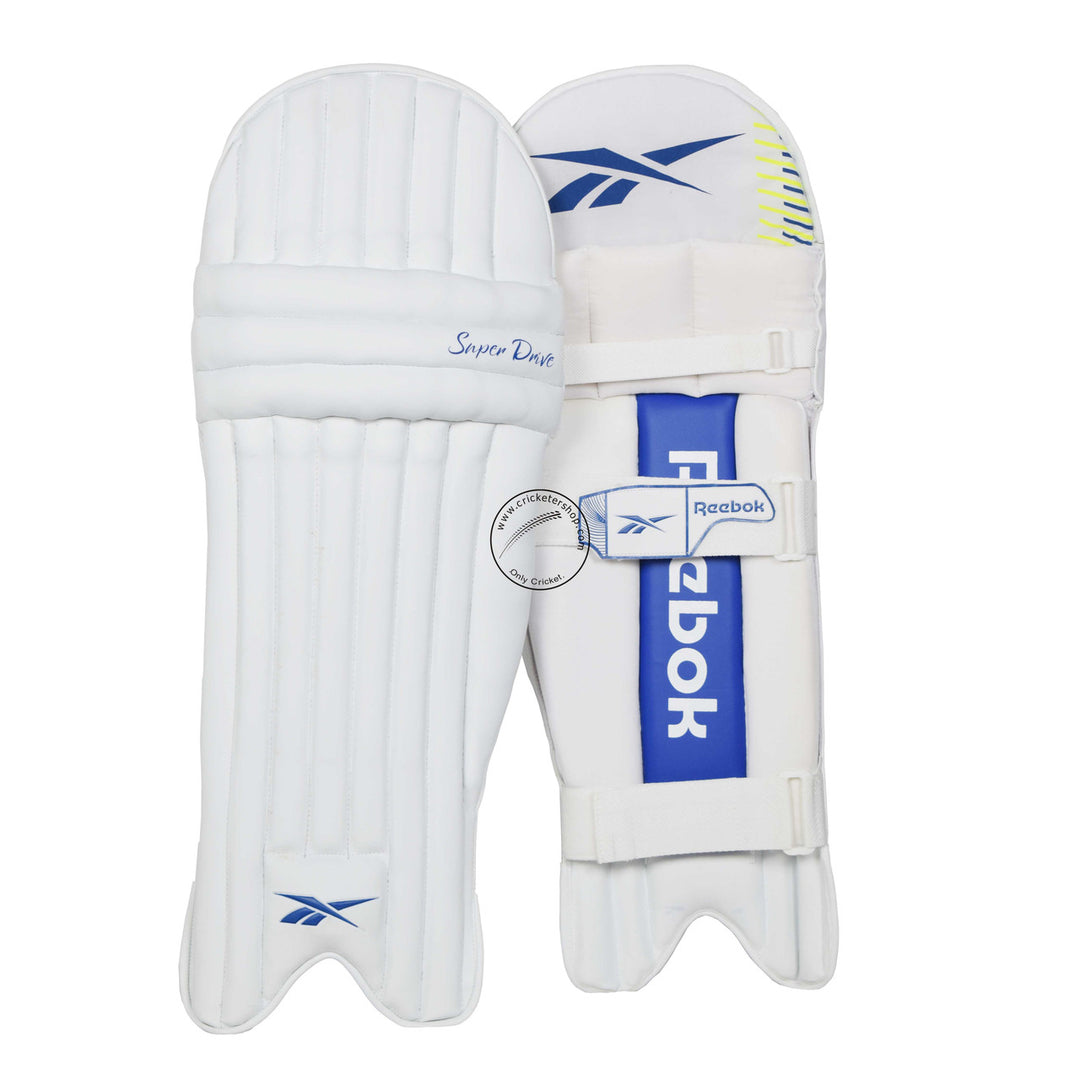 Reebok Super Drive Cricket Batting Leg Guard Pads Size @ Composite View