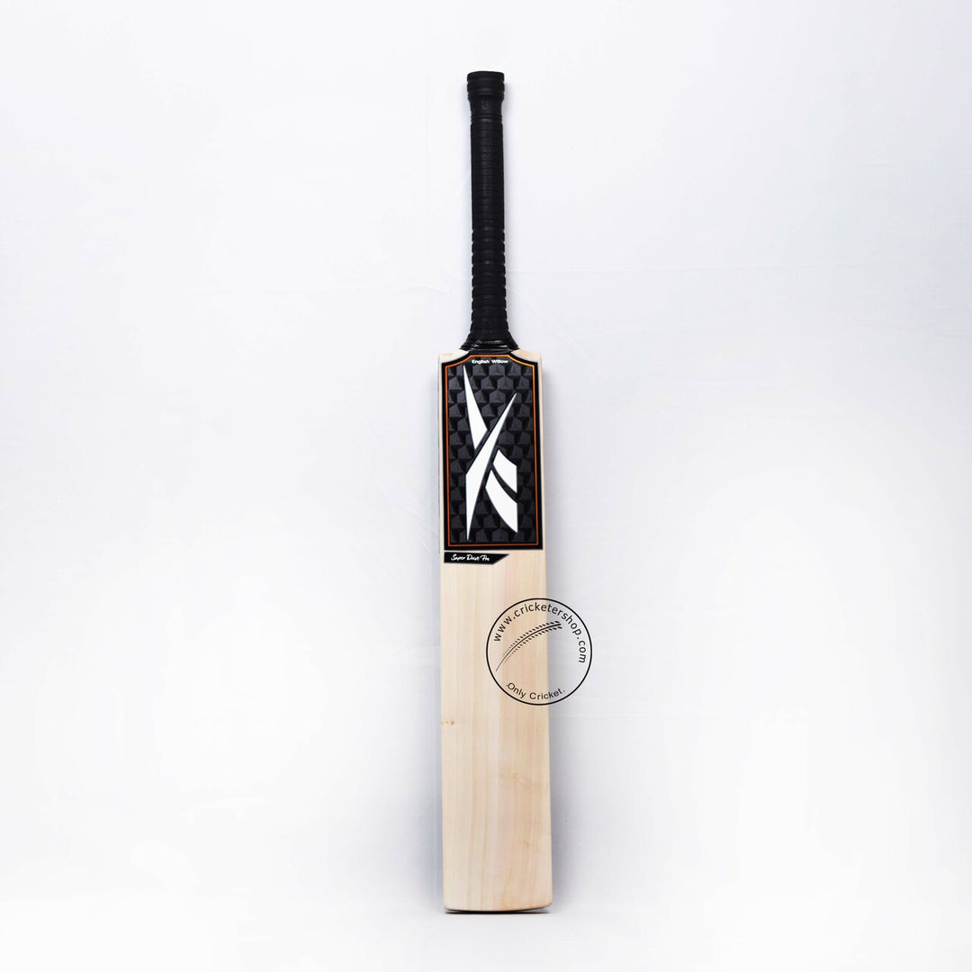 Reebok Super Drive Pro English Willow Cricket Bat Size SH @ Front View