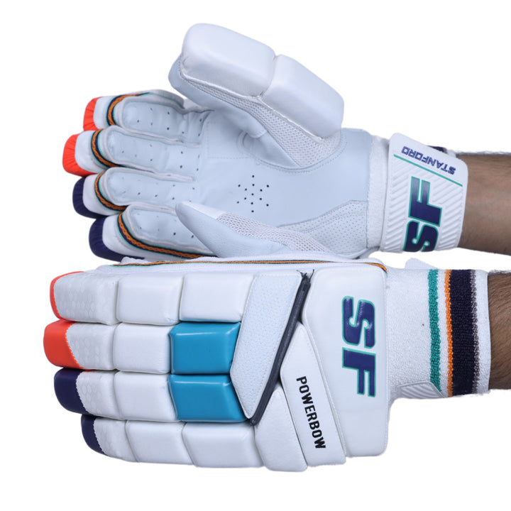 SF Power Bow Cricket Batting Gloves Size@Composite View