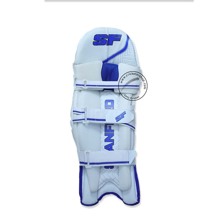 SF SD 42 Cricket Batting Leg Guard Mens Size@ Back View