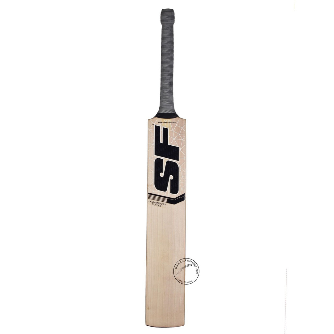 SF Al Players English Willow Cricket Bat Size SH @ Front View