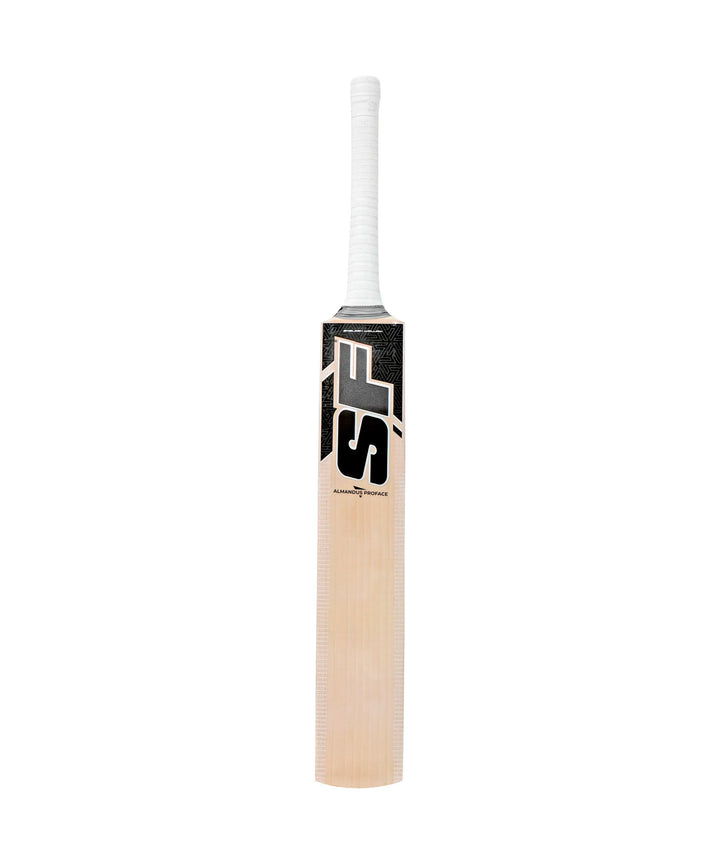 SF Almandus Proface English Willow Cricket Bat Size Harrow @ Front View