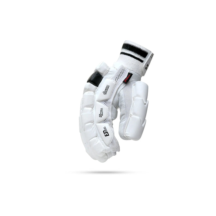 SF Black Edition Cricket Batting Gloves Mens Size @ Side View