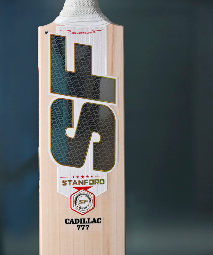 SF Cadillac 777 English Willow Cricket Bat Size SH @ Face View
