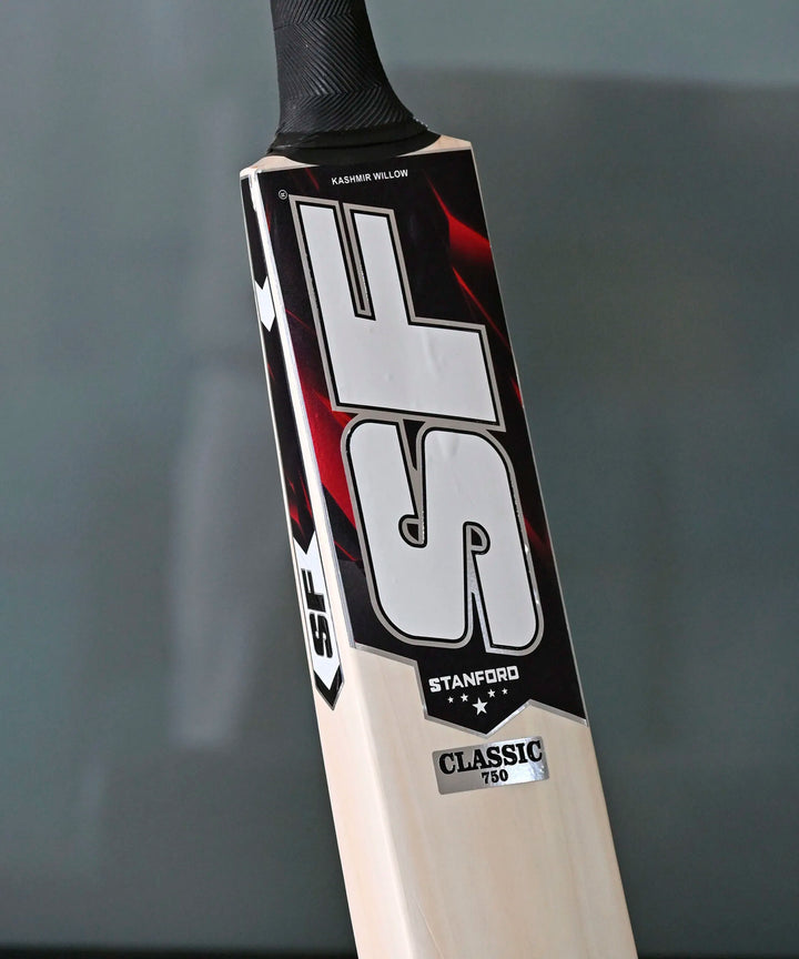 SF Classic 750 Kashmir Willow Cricket Bat @ Face View