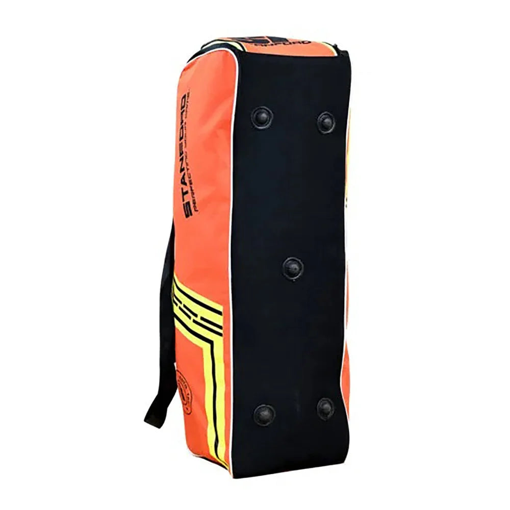 SF Classic Cricket Duffle Kit bag Orange Yellow @ Side View 2