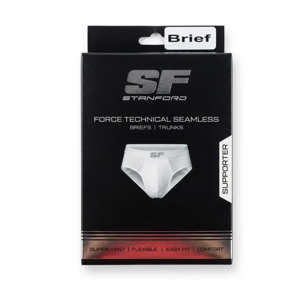 SF Force Cricket Supporter Brief White Size@ pack  View