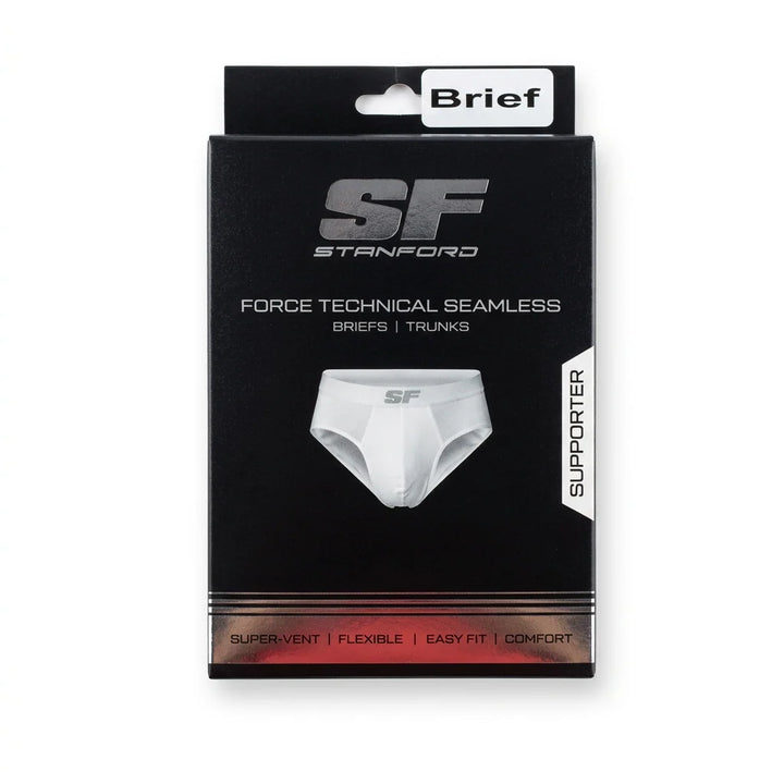 SF Force Cricket Supporter Brief White Size@ pack  View