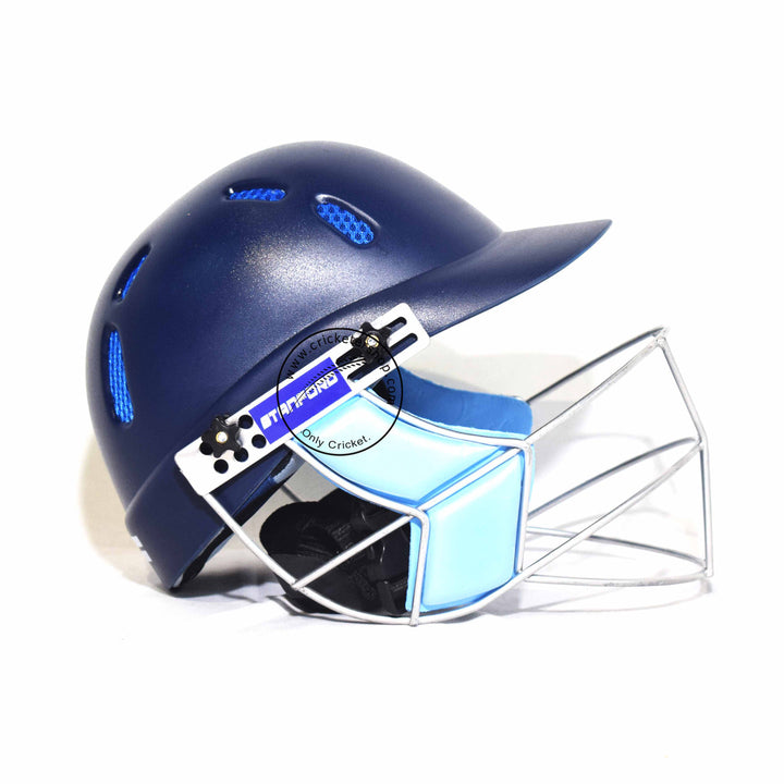 SF Full Complete Kashmir Willow Cricket Kit Size @ Helmet Side View 2