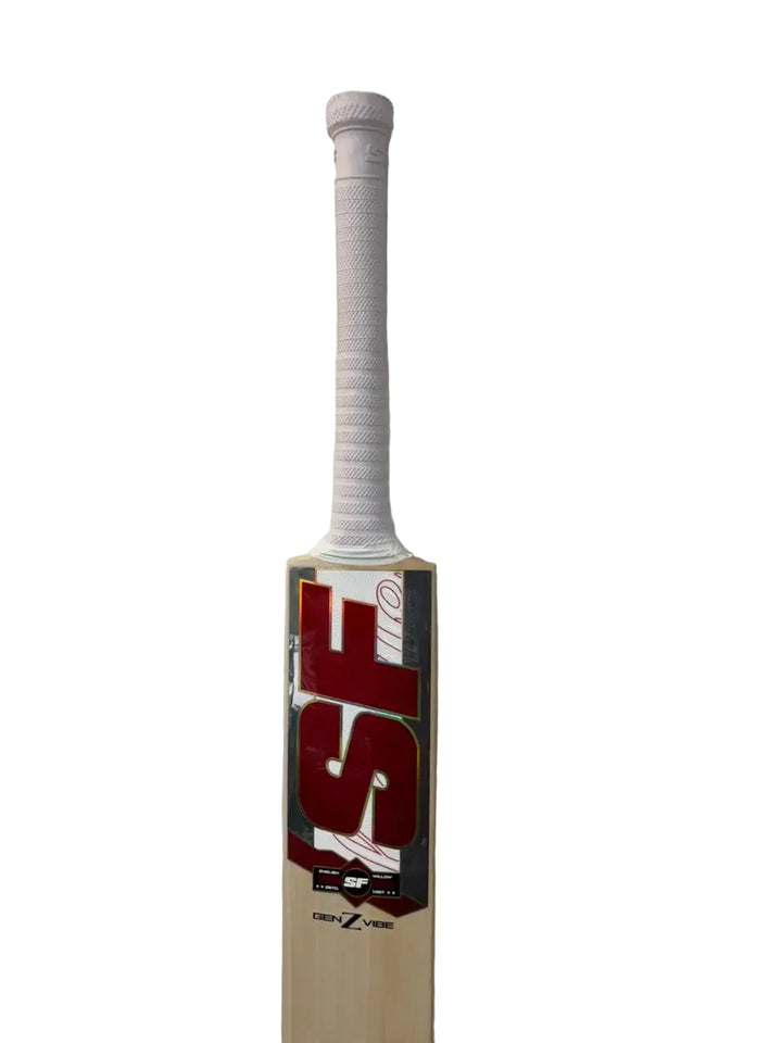 SF Gen Z Vibe English Willow Cricket Bat @ Face View